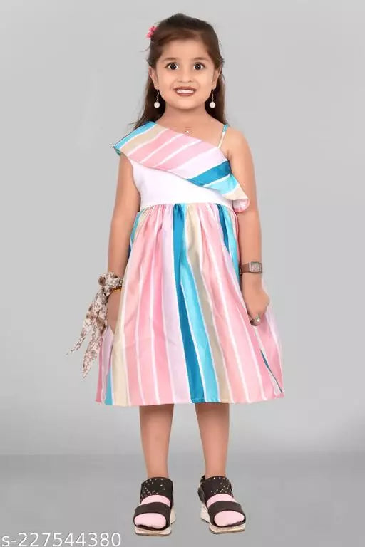 Toddler Girls Belted Dress