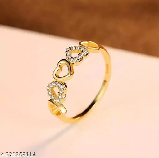 Enchanted Garden: Floral Gemstone Women's Ring for Grils