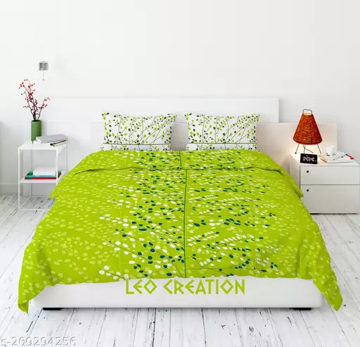 Jaipuri Pure Cotton Double Queen Bedsheet With 2 Pillow Covers