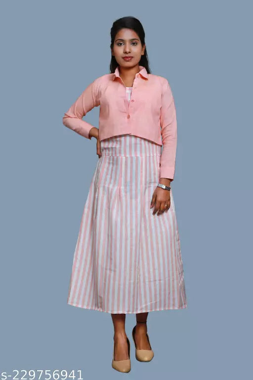 COTTON GOWN 2 PC SET