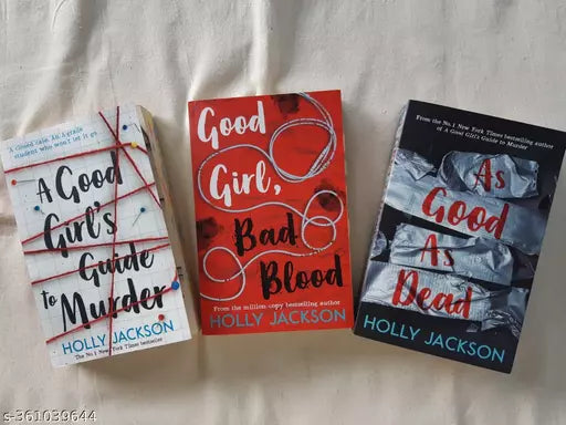 A Good Girl’s Guide To Murder+ Good Girl Bad Blood + As Good As Dead (Paperback Holly Jackson)