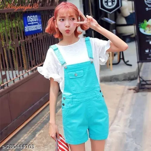 STYLISH DENIM TWILL FABRIC HIGH QUALITY DUNGREE + TEE