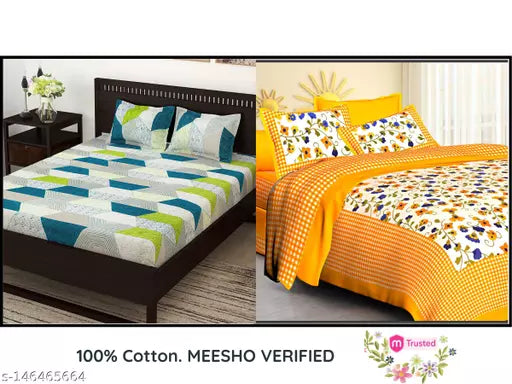 Bedsheet Combo Set Cotton