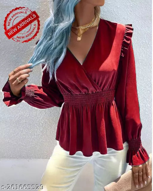 Fancy Partywear Women Tops & Tunics