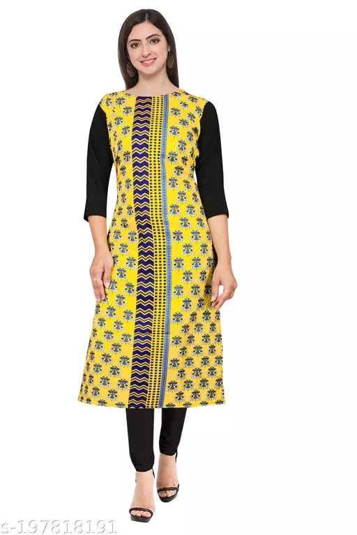 Womens Crepe Kurti
