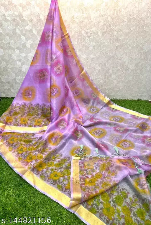 Organza Silk Saree