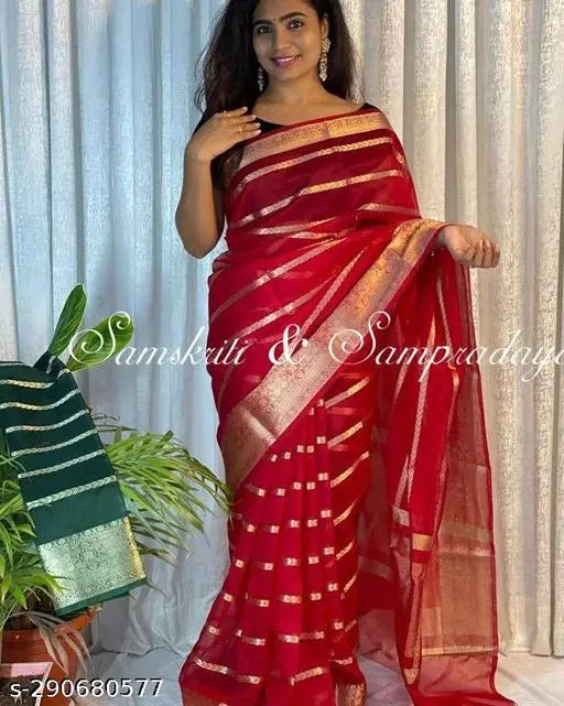 Banarasi Organza Saree