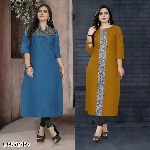 Women's Printed Cotton Kurti