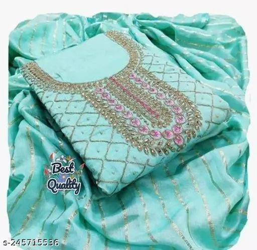 Patiala Suit New Fancy Embroidered Koding Work Salwar Suit And Dress Materials