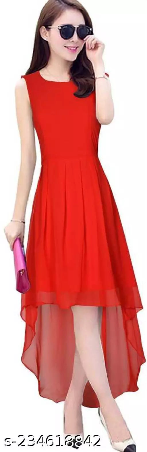 Womens Georgette Western Dress