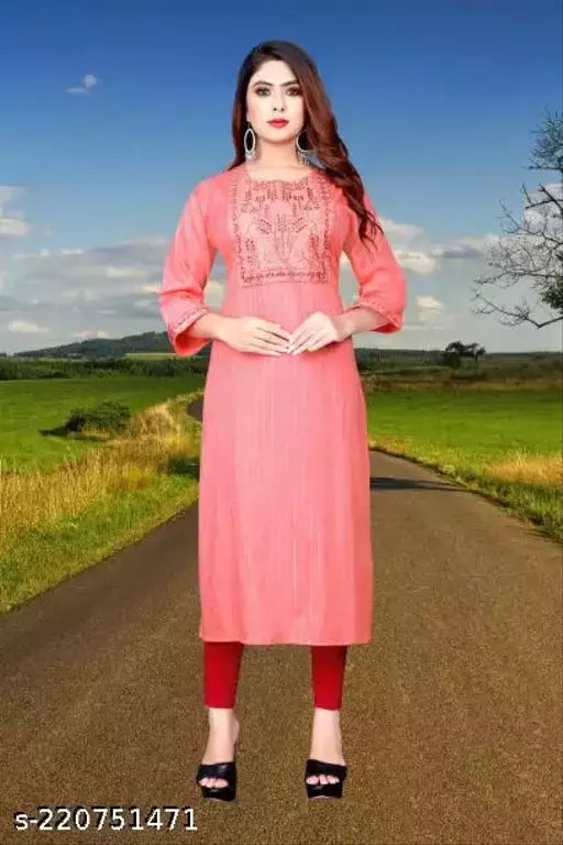 Lurex strighat stylish kurti