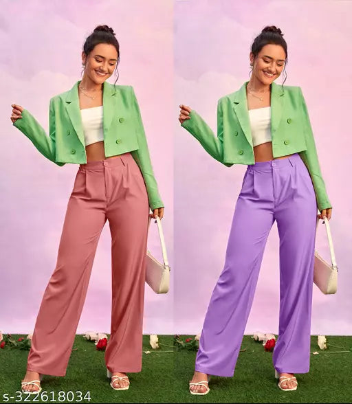Trendy Designer Women Women Trousers