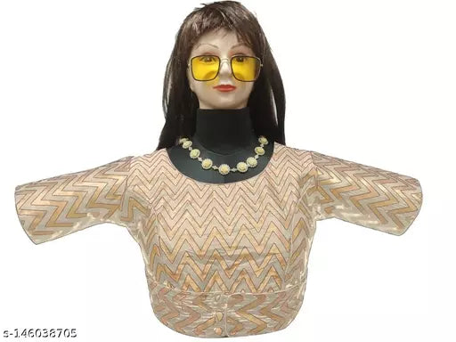 MANIKARNIKA FANCY SNAKE PATTEN GORGEOUS BLOUSE