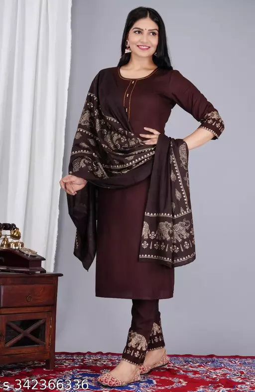 Kurti Pant Dupatta set