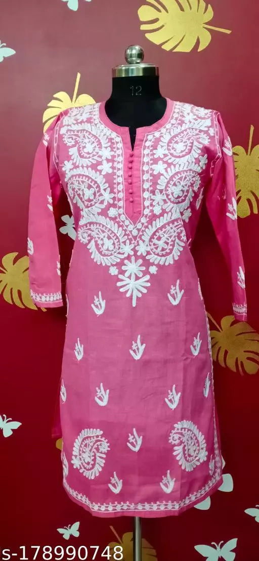 Cotton aari 2 boota white thread
