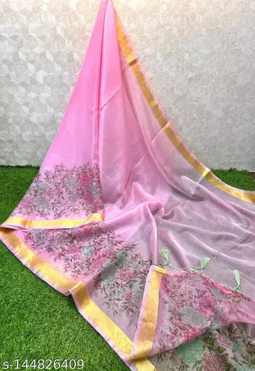 Organza Silk Saree