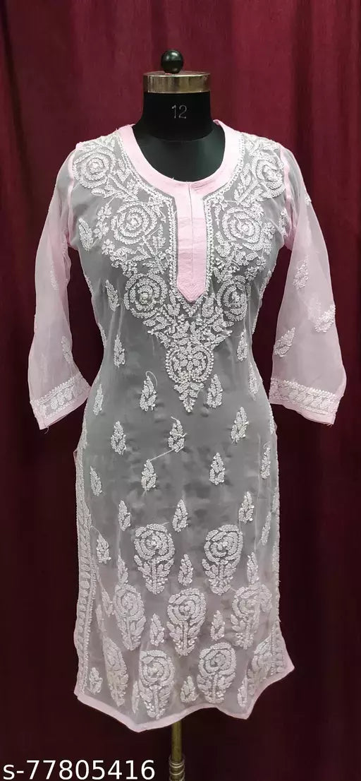 RoseDaaman Chiffon Kurti.