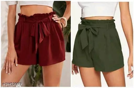 Elegant Glamarous Women Shorts