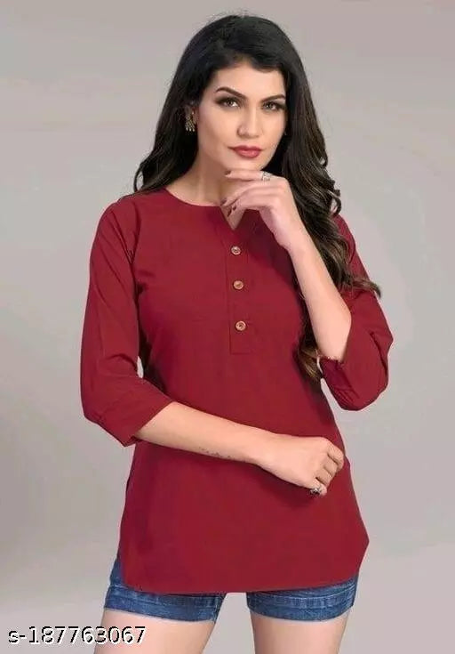 womens viscose rayon top partywear top festival top dailywear top