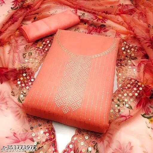 GEOGRETTE PARTY SUITS FOR WOMEN