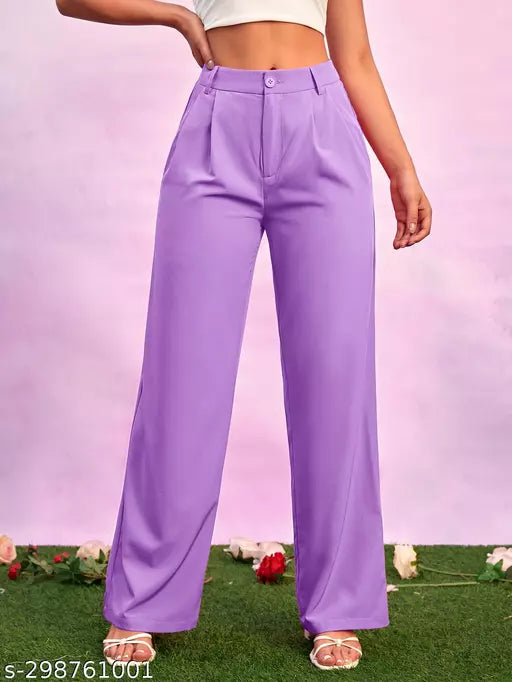 Pretty Fashionista Women Trousers
