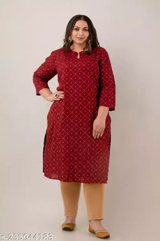 Plus size kurti