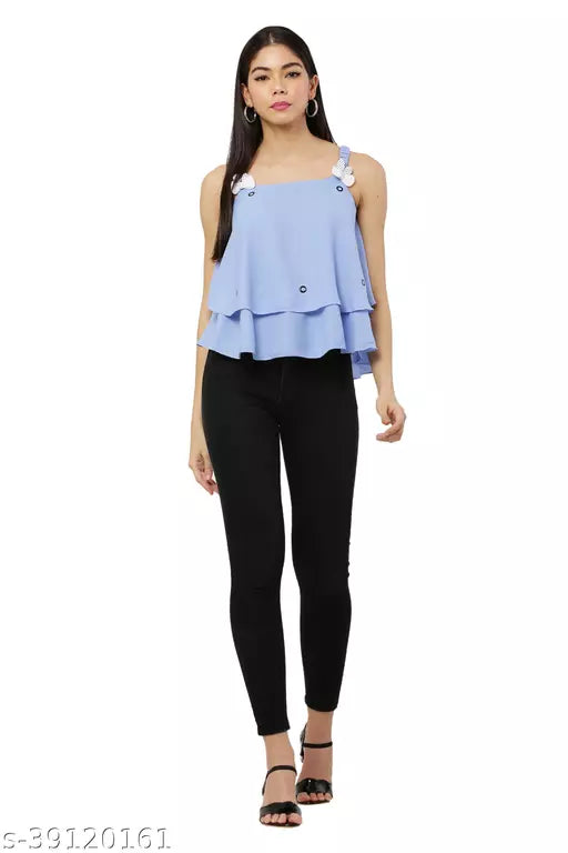 Classy Feminine Women Tops & Tunics