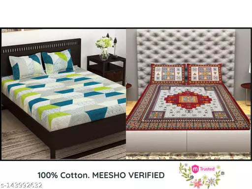 Bedsheet Combo Set Cotton