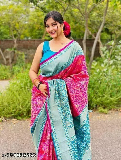 BANARASI SILK SAREE BY VAIDIK ETHNIC