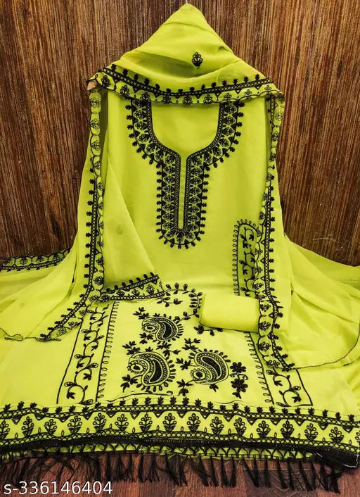 Georgette Dress Material For Womens
