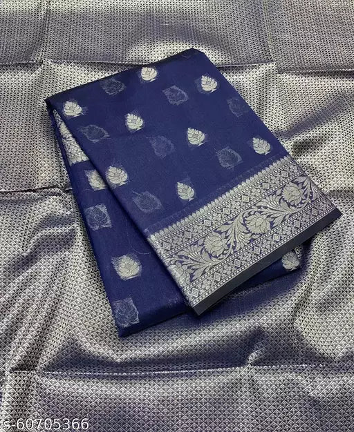 Banarasi Silver Buti Silk Saree