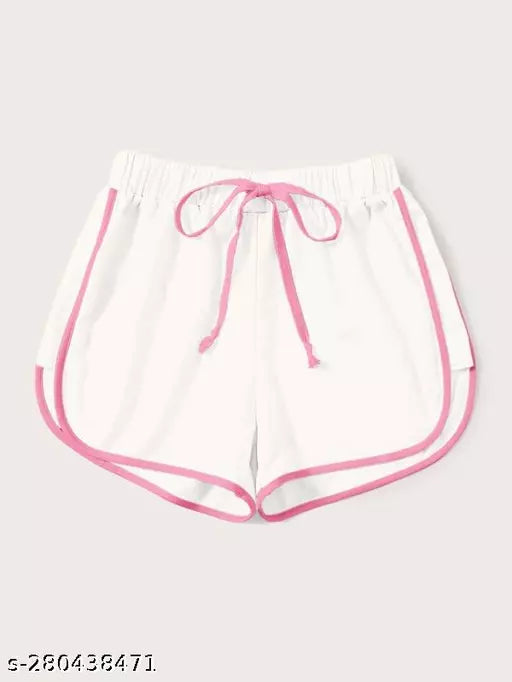 Vivient Women White Shorts