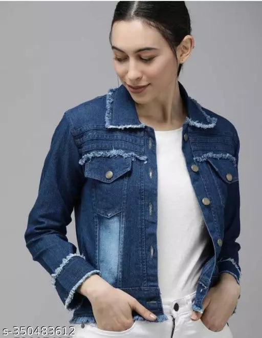 blue women jacket winter