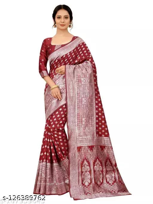 BANARASI SILK SAREE BY VAIDIK ETHNIC