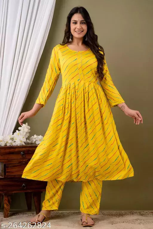 Mialo fashion kurti with plazzo set.
