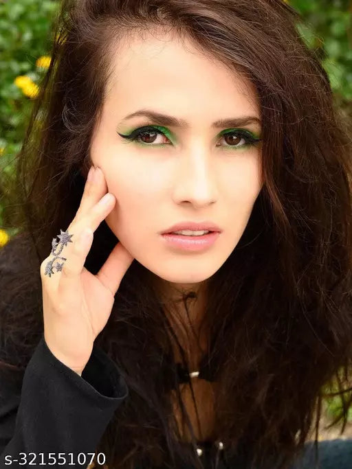 Chic Elegance: Adjustable Artificial Rings Collection for Women & Girls - Affordable Luxury in Every Design