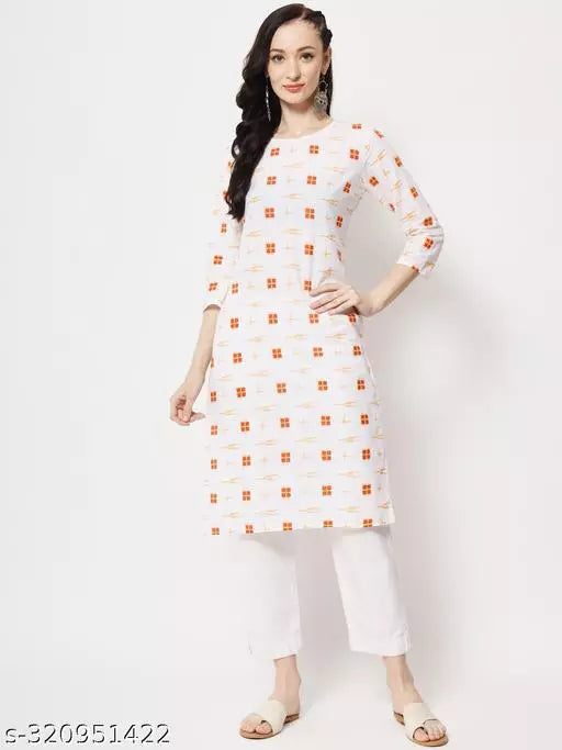 Mialo fashion straight cotton kurta.
