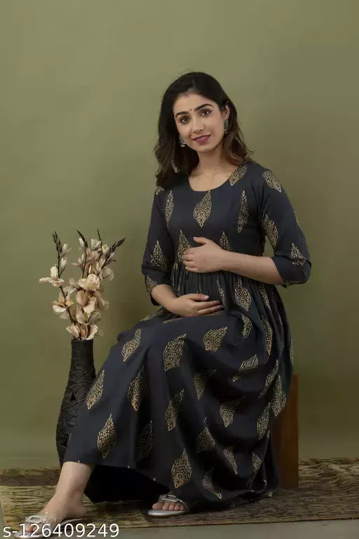 Mialo fashion maternity feeding kurtis.