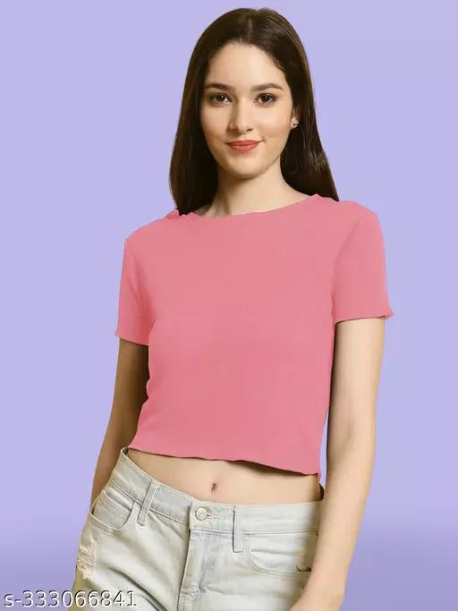 Rib Tops top for woman/girls styles top designer top western wear top casual top