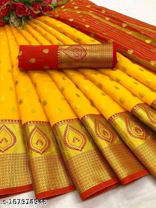 ASHRUTI GORGEOUS FANCY JACQUARD SAREE