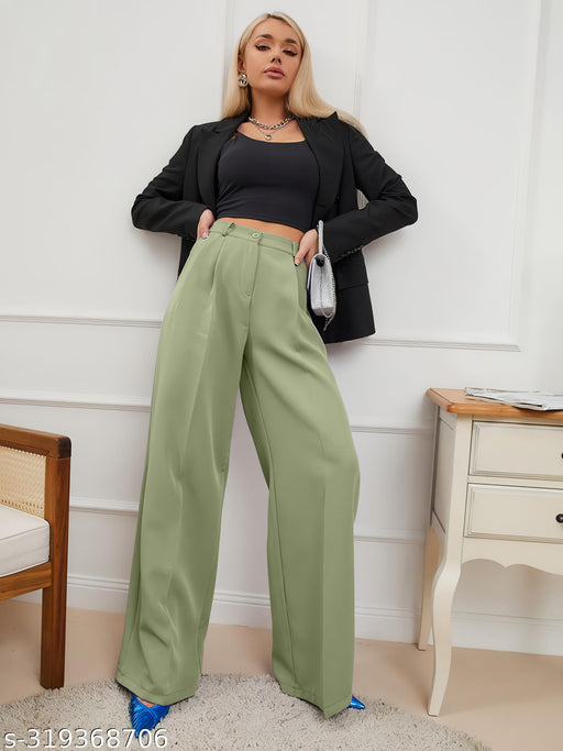 Urbane Elegant Women Women Trousers