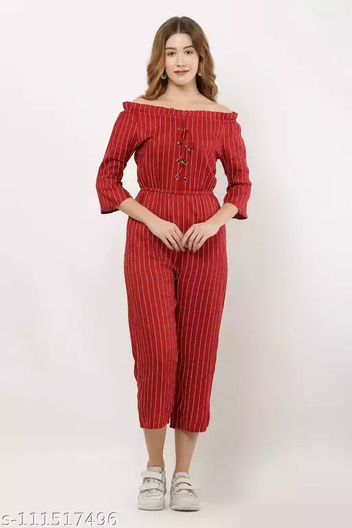 BPT DESIGNER JUMPSUIT In Rayon Fabric