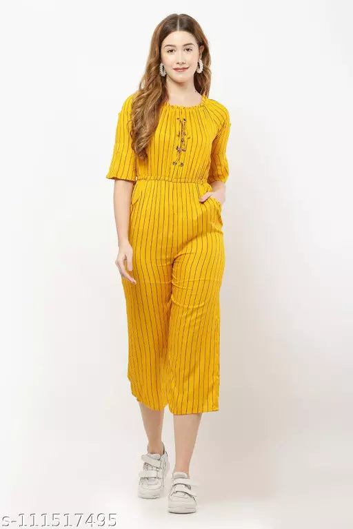 BPT DESIGNER JUMPSUIT In Rayon Fabric