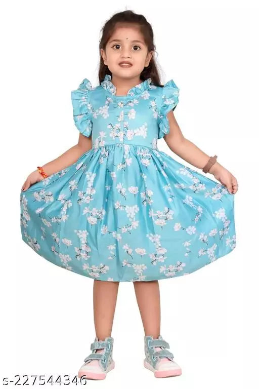 Toddler Girls Belted Dress