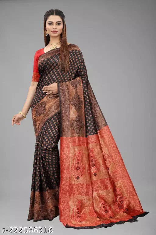 BANARASI SILK SAREE BY VAIDIK ETHNIC