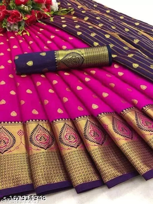 ASHRUTI GORGEOUS FANCY JACQUARD SAREE