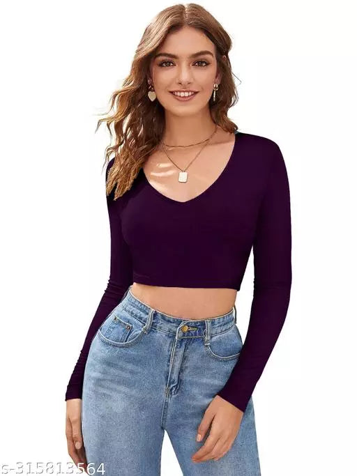 Black Tshirt For Woman