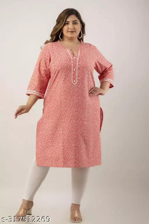 Stylish and Comfortable Plus-Size Kurti for Women