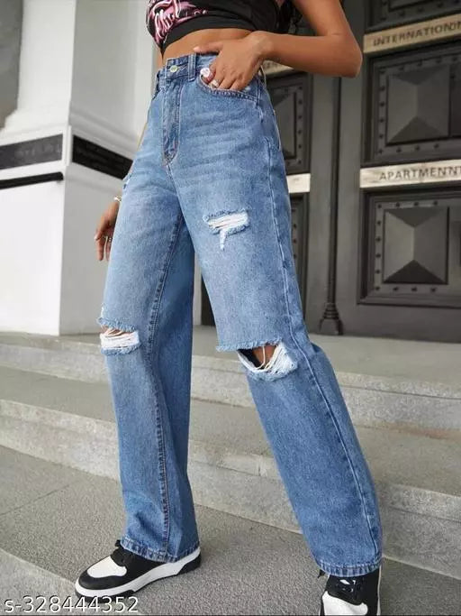 Malek Store 1956 Double Cut Knee Denims