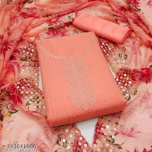 Georgette dress material for womens